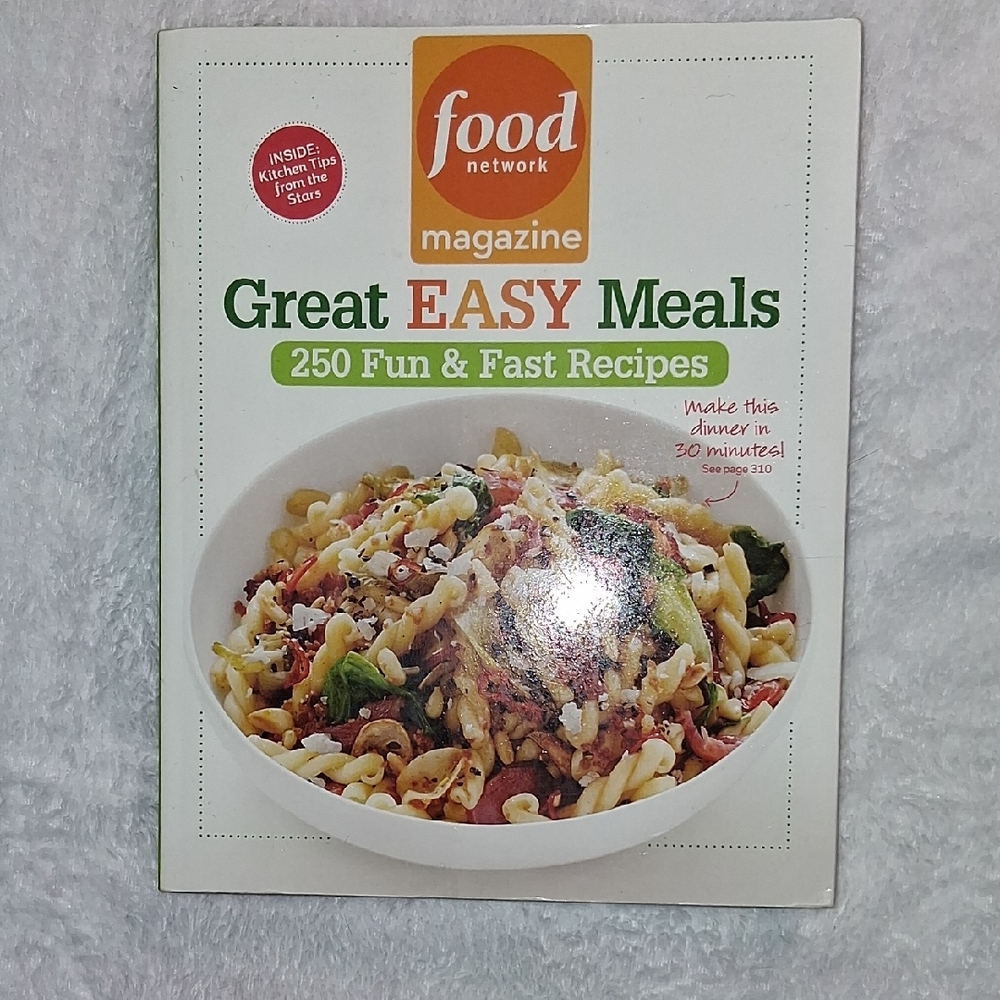 Food Network. New Cond Cookbook: Great Easy Meals in Orange and Green